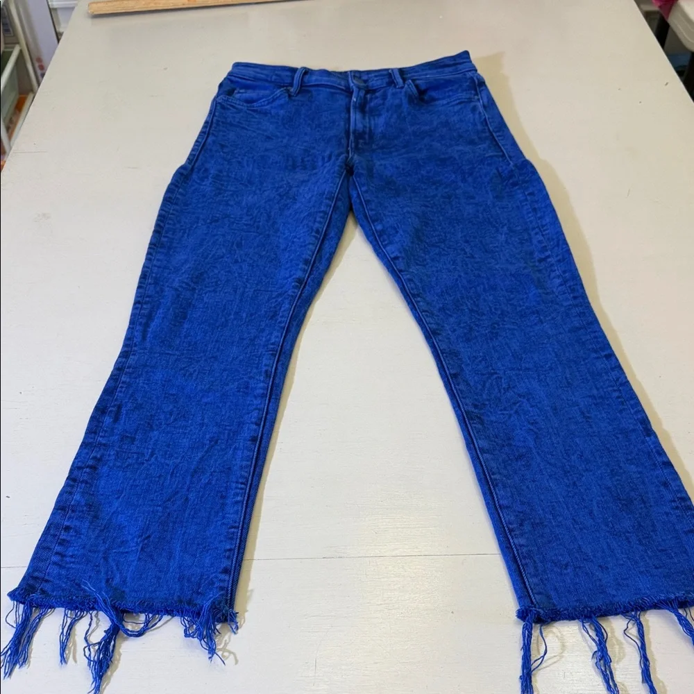 Mother The Rascal Ankle Fray Love on the Rocks Size 26 - Picture 4 of 14